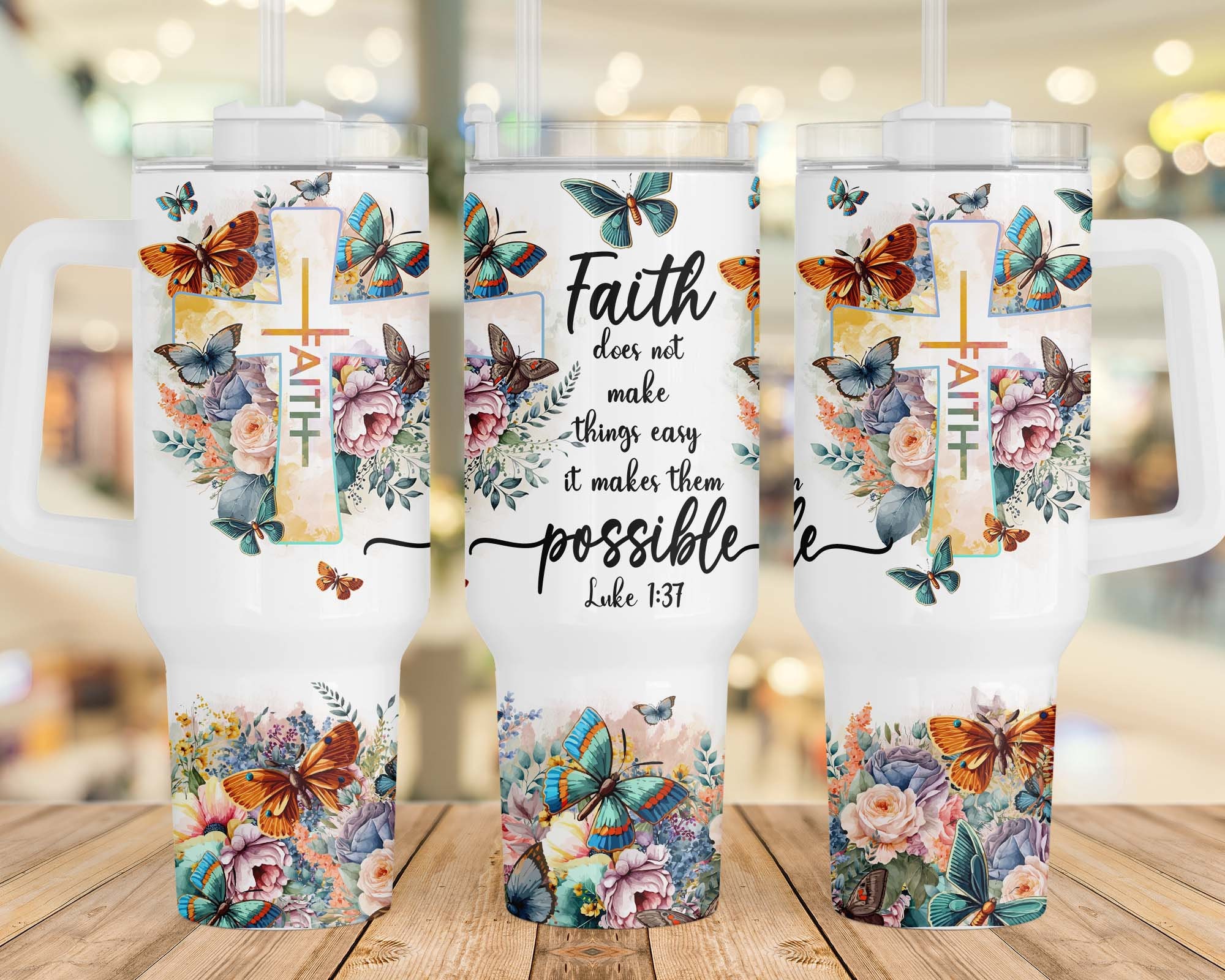 Faith Bible Verse Custom Stanley Cup 40 oz 30 oz Tumbler With HandleTVC2301957