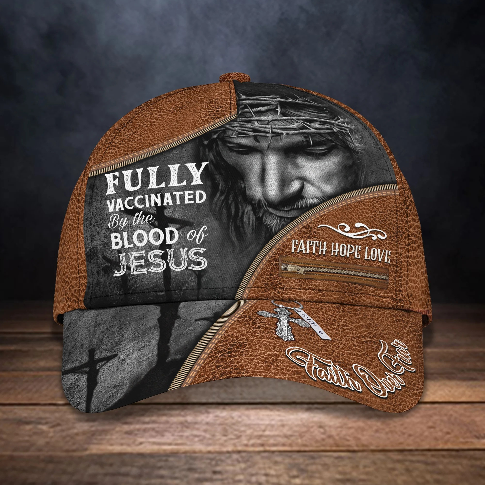 Faith Hope Love Cap, Personalized Classic Cap, Custom Name Hat for Men, Women, Friends Trucker Hats Custom Hats Gifts For Men & Women