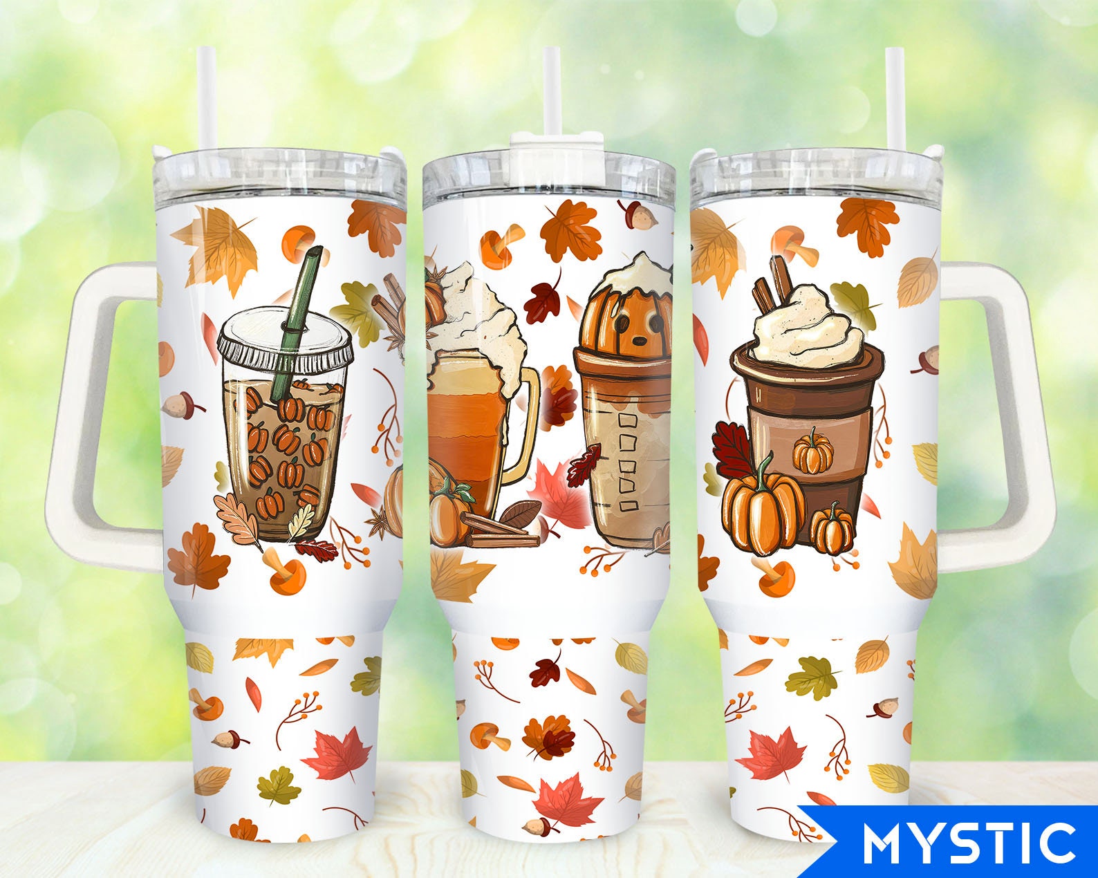 Fall Coffee Cups Custom Stanley Cup 40 oz 30 oz Tumbler With HandleTVC2301915