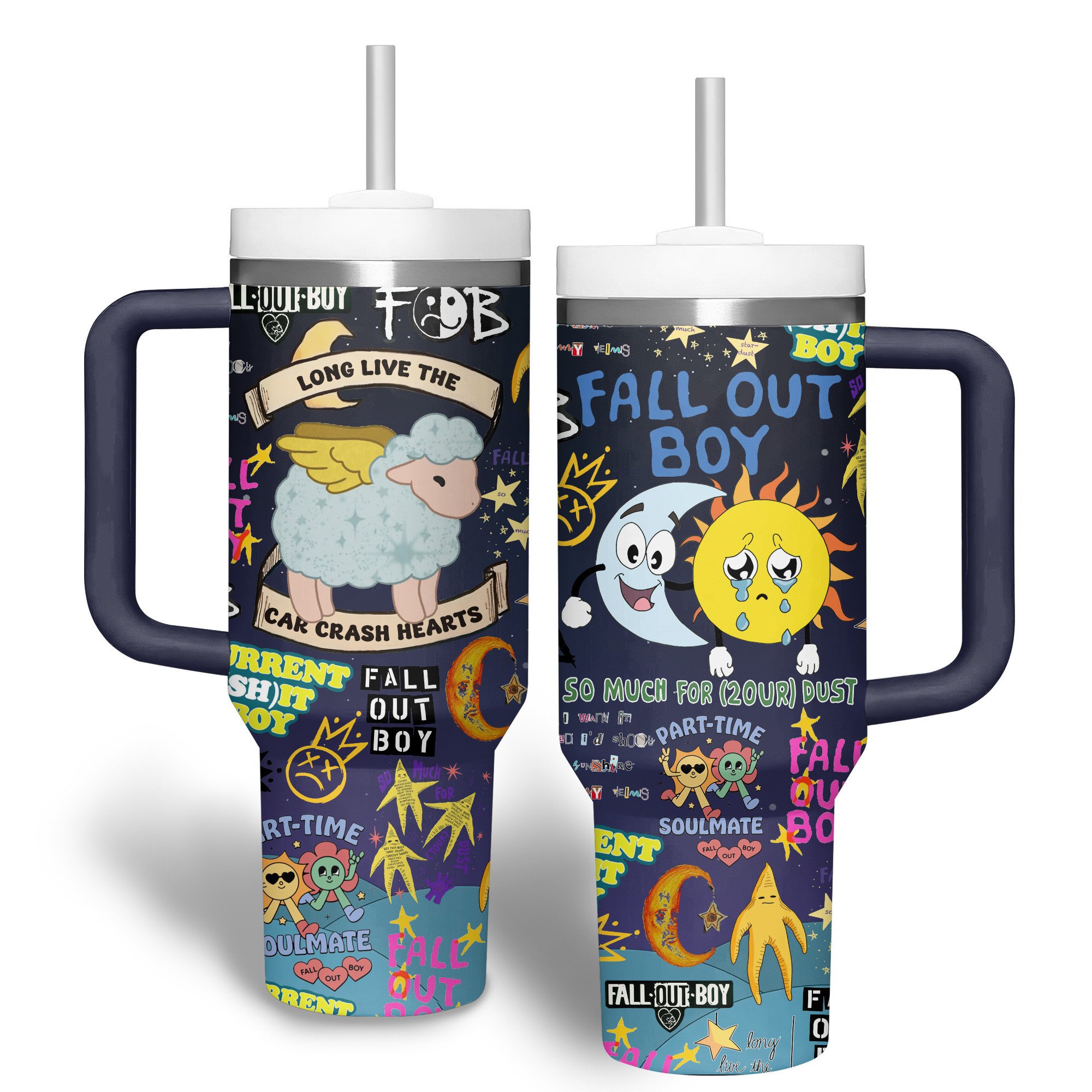 Fall Out Boy Music Custom Stanley Cup 40 oz 30 oz Tumbler With HandleTVC2301305