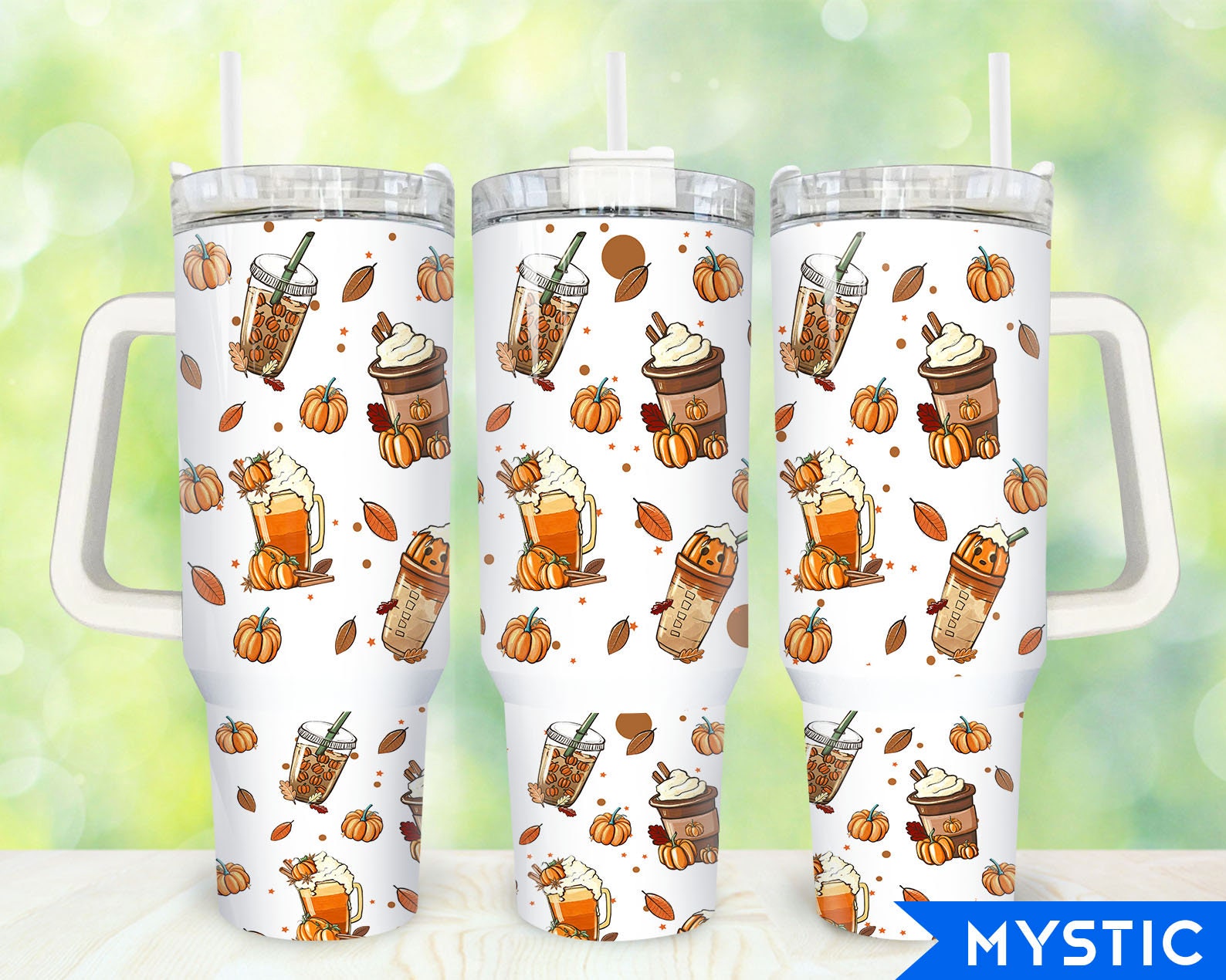 Fall Pumpkin Coffee Custom Stanley Cup 40 oz 30 oz Tumbler With HandleTVC2301916