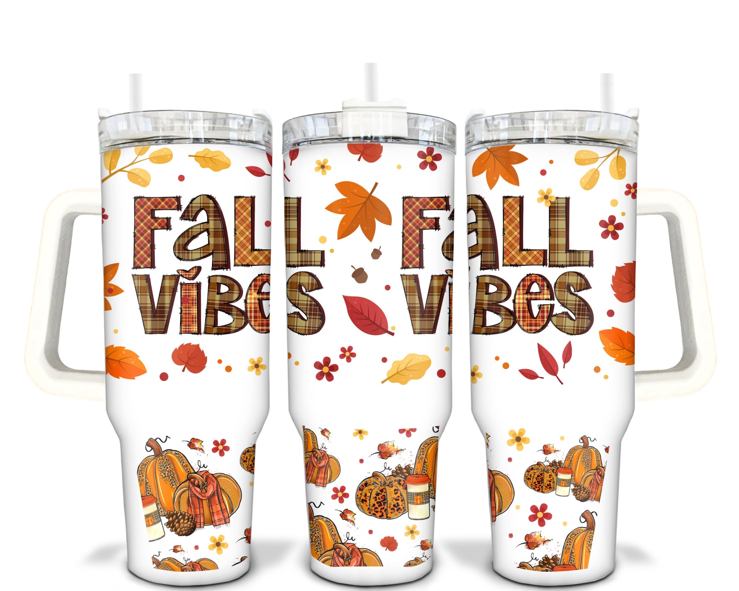Fall Vibes Custom Stanley Cup 40 oz 30 oz Tumbler With HandleTVC2301911