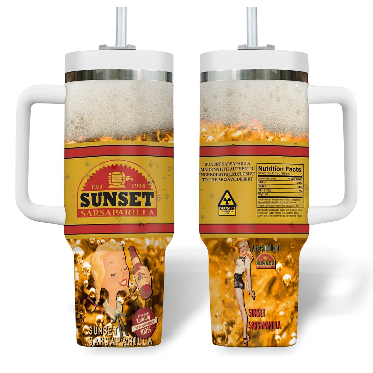 Fallout Games Custom Stanley Cup 40 oz 30 oz Tumbler With HandleTVC2301515