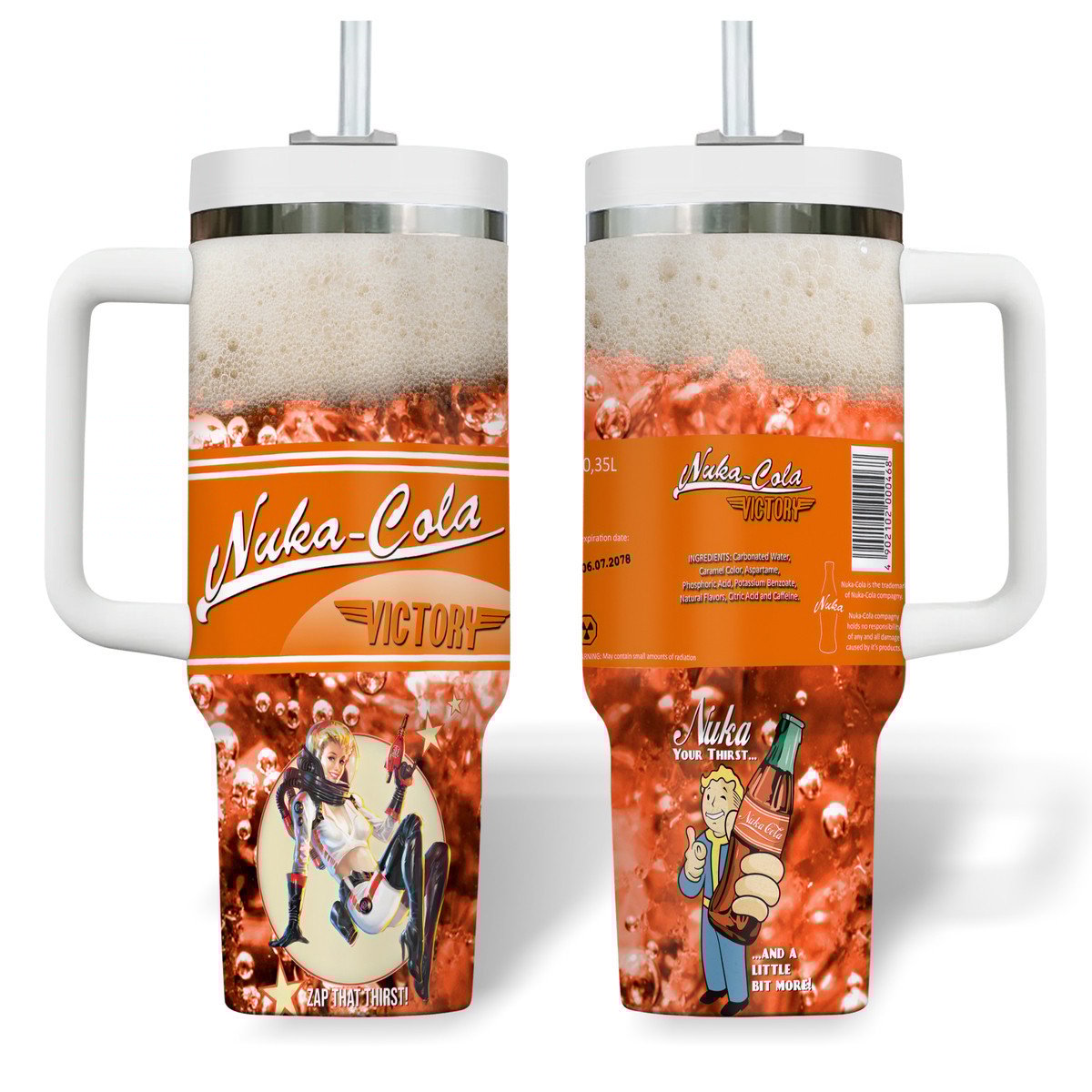 Fallout Games Custom Stanley Cup 40 oz 30 oz Tumbler With HandleTVC2301515