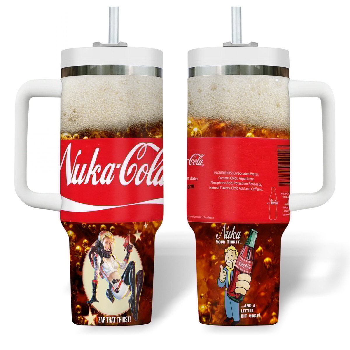 Fallout Games Custom Stanley Cup 40 oz 30 oz Tumbler With HandleTVC2301515