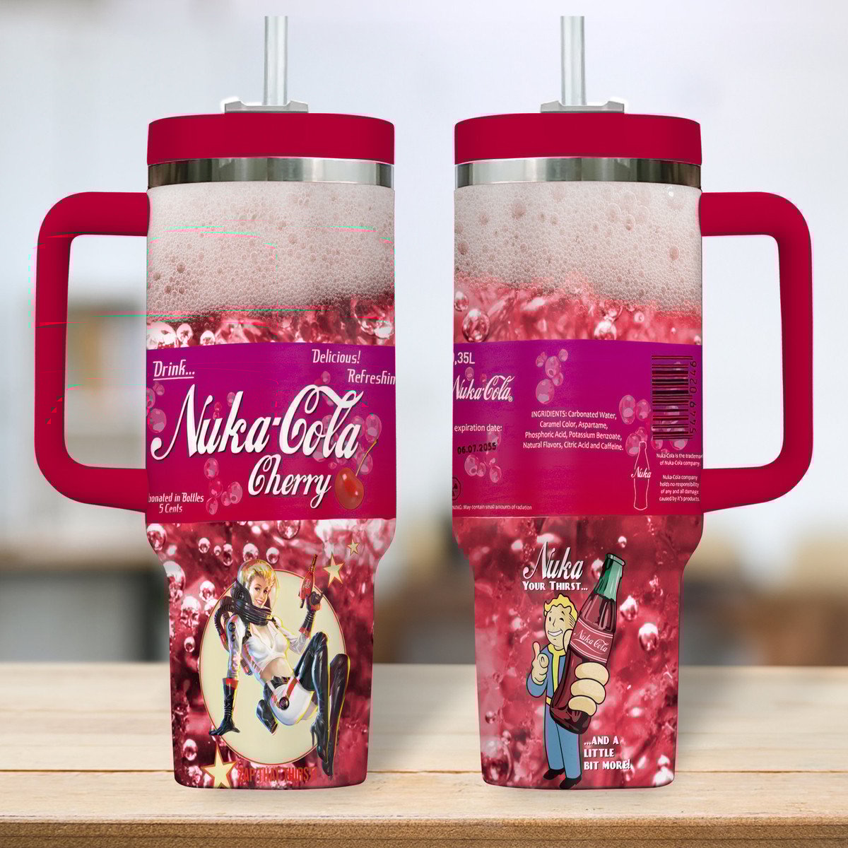 Fallout Games Custom Stanley Cup 40 oz 30 oz Tumbler With HandleTVC2301515