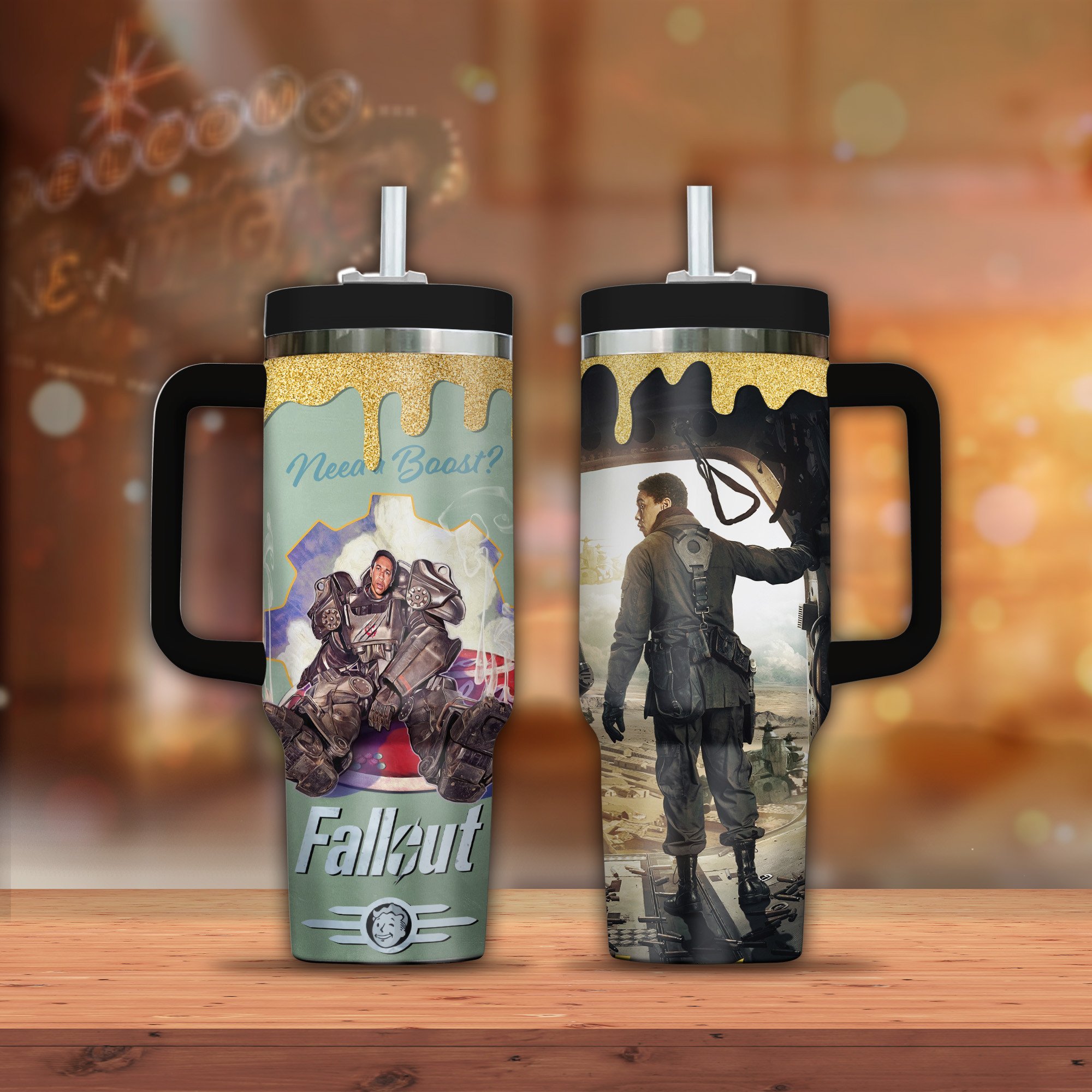 Fallout TV Series Custom Stanley Cup 40 oz 30 oz Tumbler With HandleTVC2301277