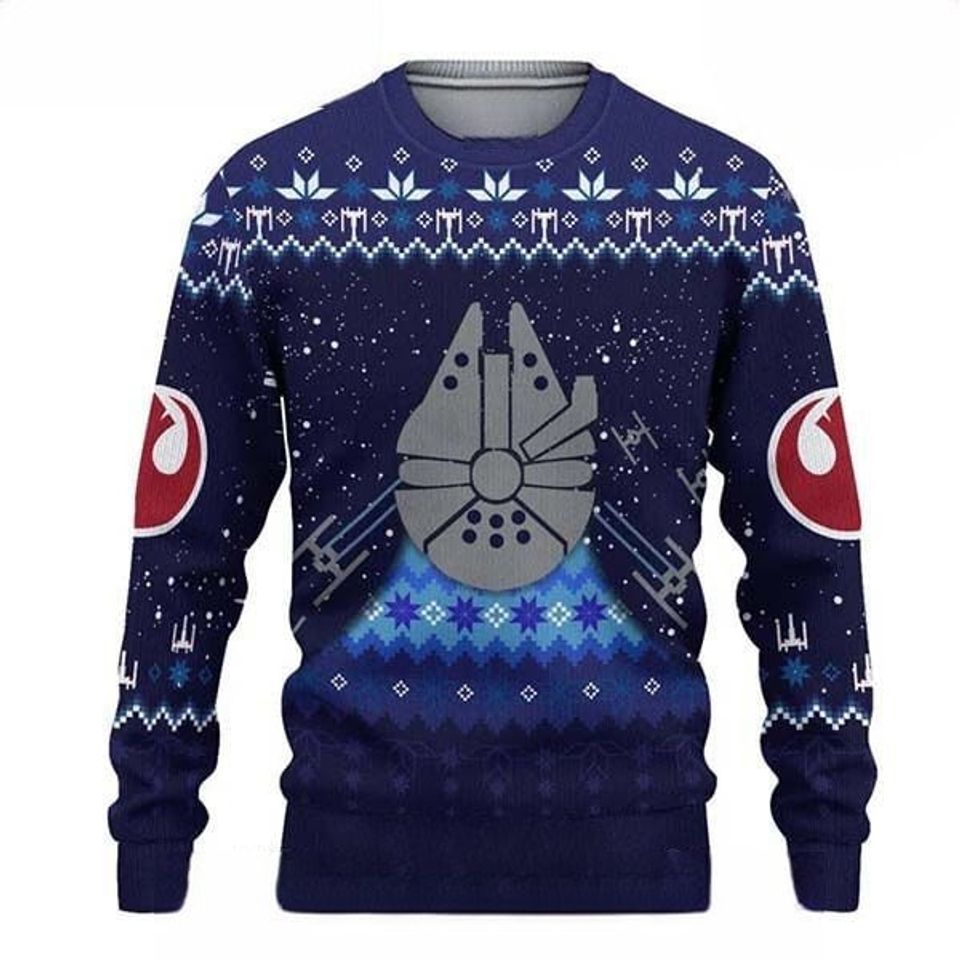 Famous Spacecaff 3D Sweatshirt, US Movie Ugly Christmas Sweater