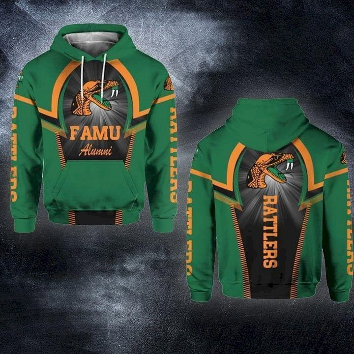 Famu Alumni 3D All Over Print Hoodie, Zip Hoodie