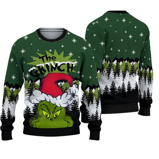 Fan gift 2023, The Ugly funny character Christmas Sweater - Image 2