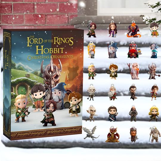 Fantasy World Advent Calendar 2025, 24 Chibi Character Ornaments, Mythical Christmas Countdown, Fan Gift Set - Image 19