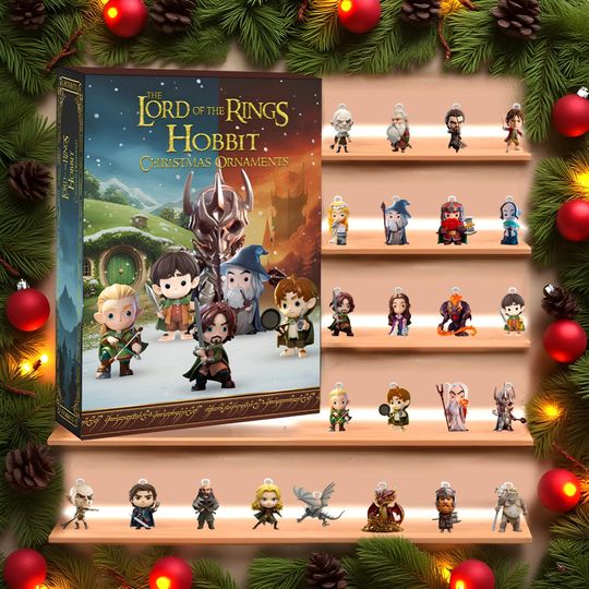 Fantasy World Advent Calendar 2025, 24 Chibi Character Ornaments, Mythical Christmas Countdown, Fan Gift Set - Image 16