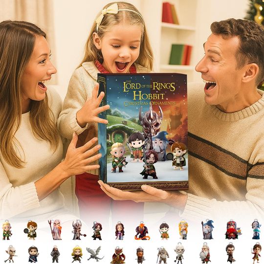 Fantasy World Advent Calendar 2025, 24 Chibi Character Ornaments, Mythical Christmas Countdown, Fan Gift Set - Image 20