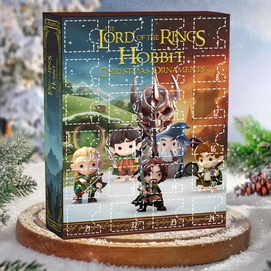Fantasy World Advent Calendar 2025, 24 Chibi Character Ornaments, Mythical Christmas Countdown, Fan Gift Set - Image 17
