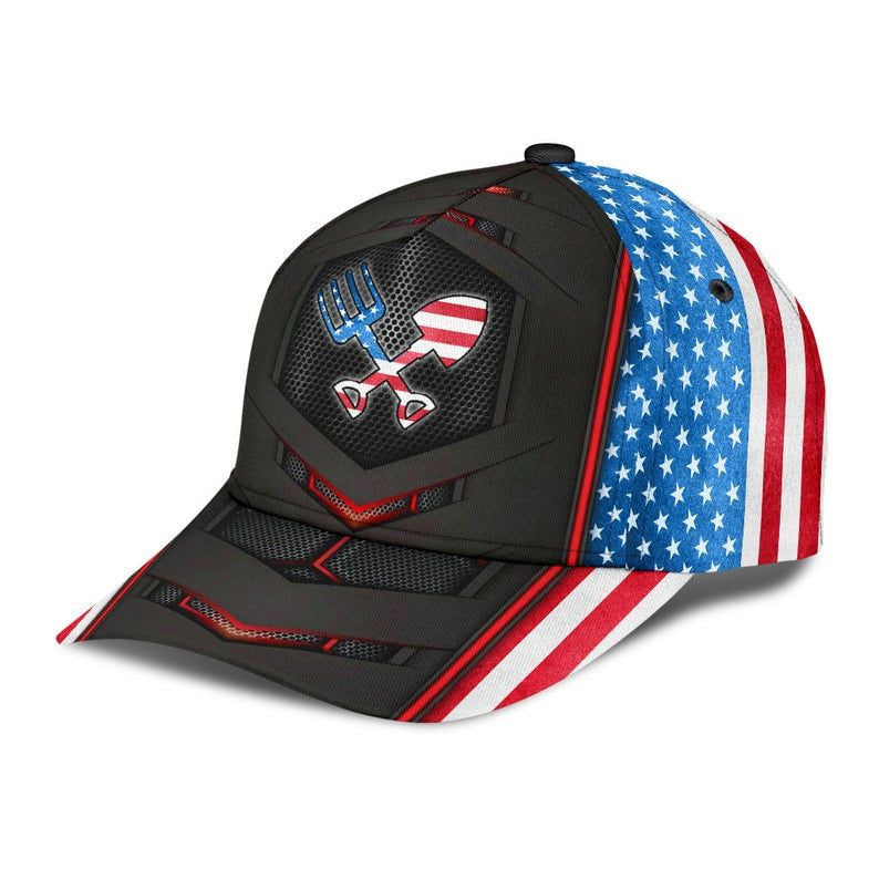 Farmer American Flag Carbon Hat Classic Cap 3D Gift Idea, Human Cap, Trending Cap, American Cap Trucker Hats Custom Hats Gifts For Men & Women