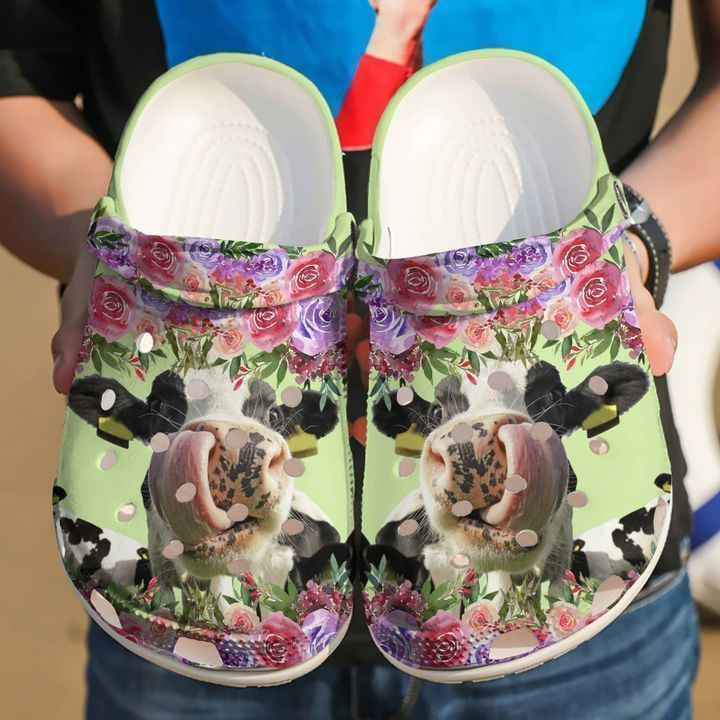 Farmer Crazy Cow Classic Clogs Shoes