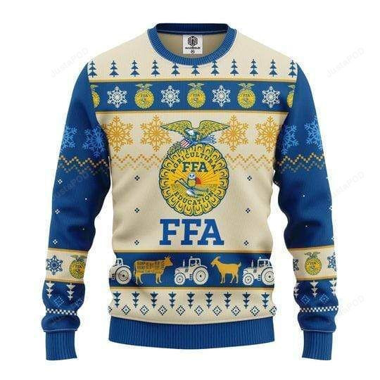 Farmer Ugly Christmas Sweater Adult 3D Funny Matching for family