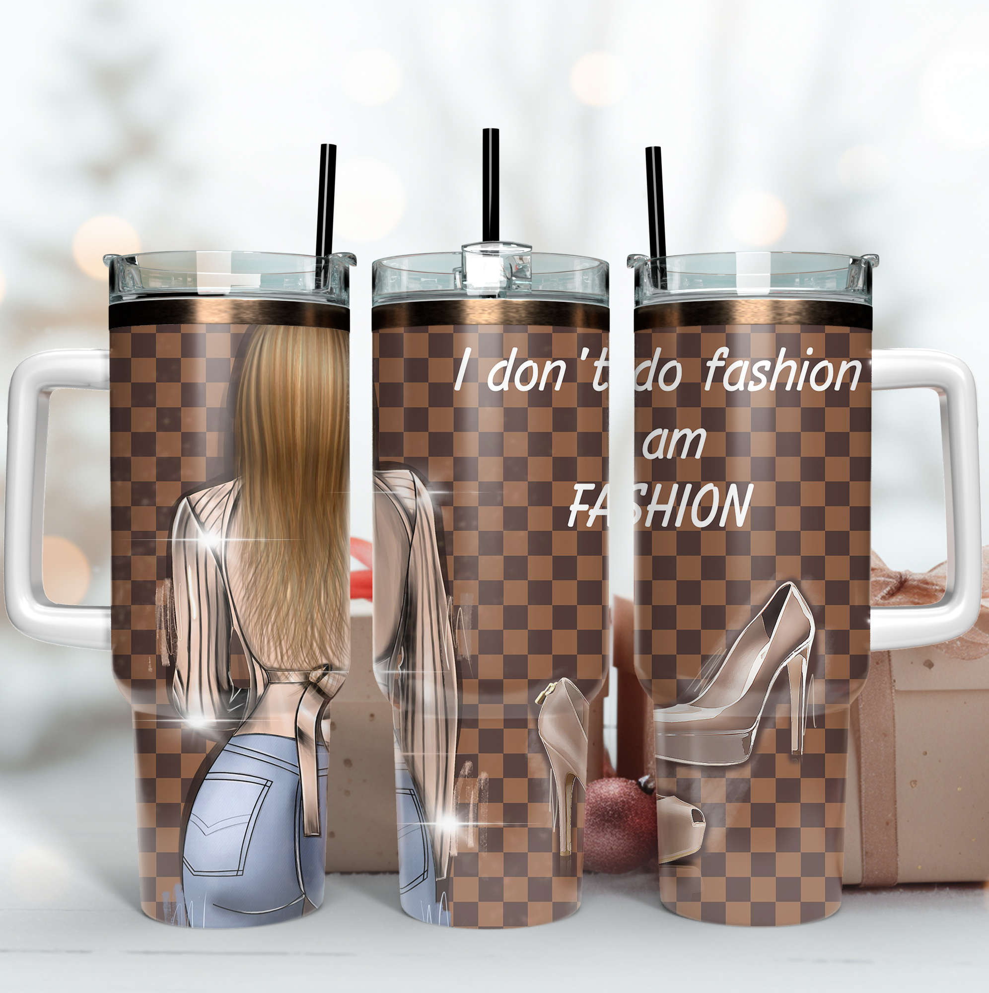 Fashion Girl Custom Stanley Cup 40 oz 30 oz Tumbler With HandleTVC2301169