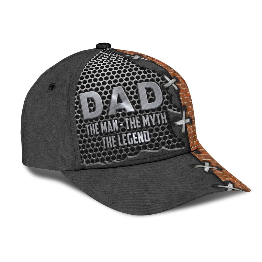 Father Classic Cap, Gift for Dad, Papa, Parents, Father, Grandfather Trucker Hats Custom Hats Gifts For Men & Women