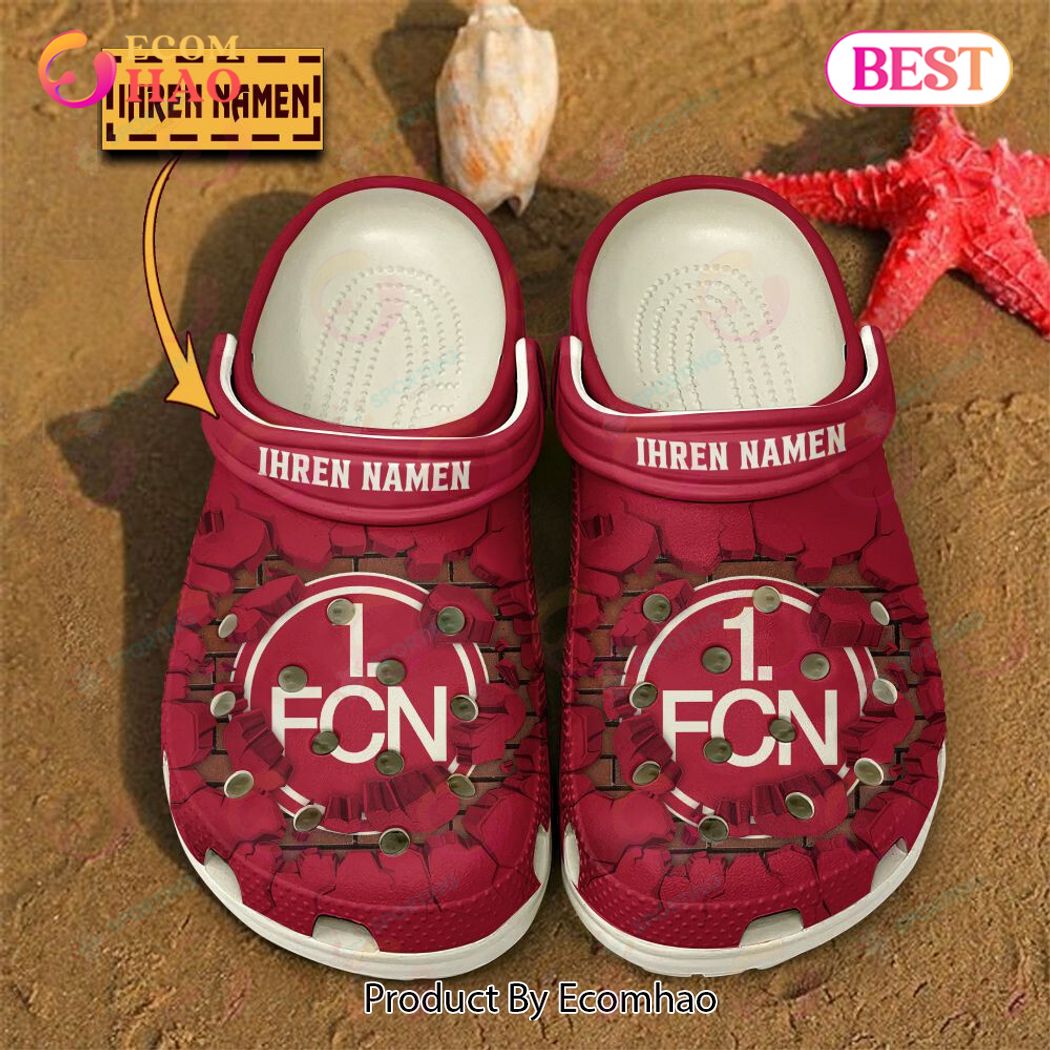 FC Nurnberg Bundesliga Sport Crocs Crocband Clogs Shoes Comfortable For Men Women and Kids