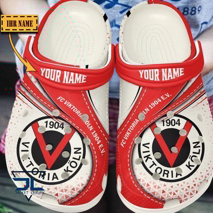 FC Viktoria KÃ¶ln Bundesliga Sport Crocs Crocband Clogs Shoes Comfortable For Men Women and Kids