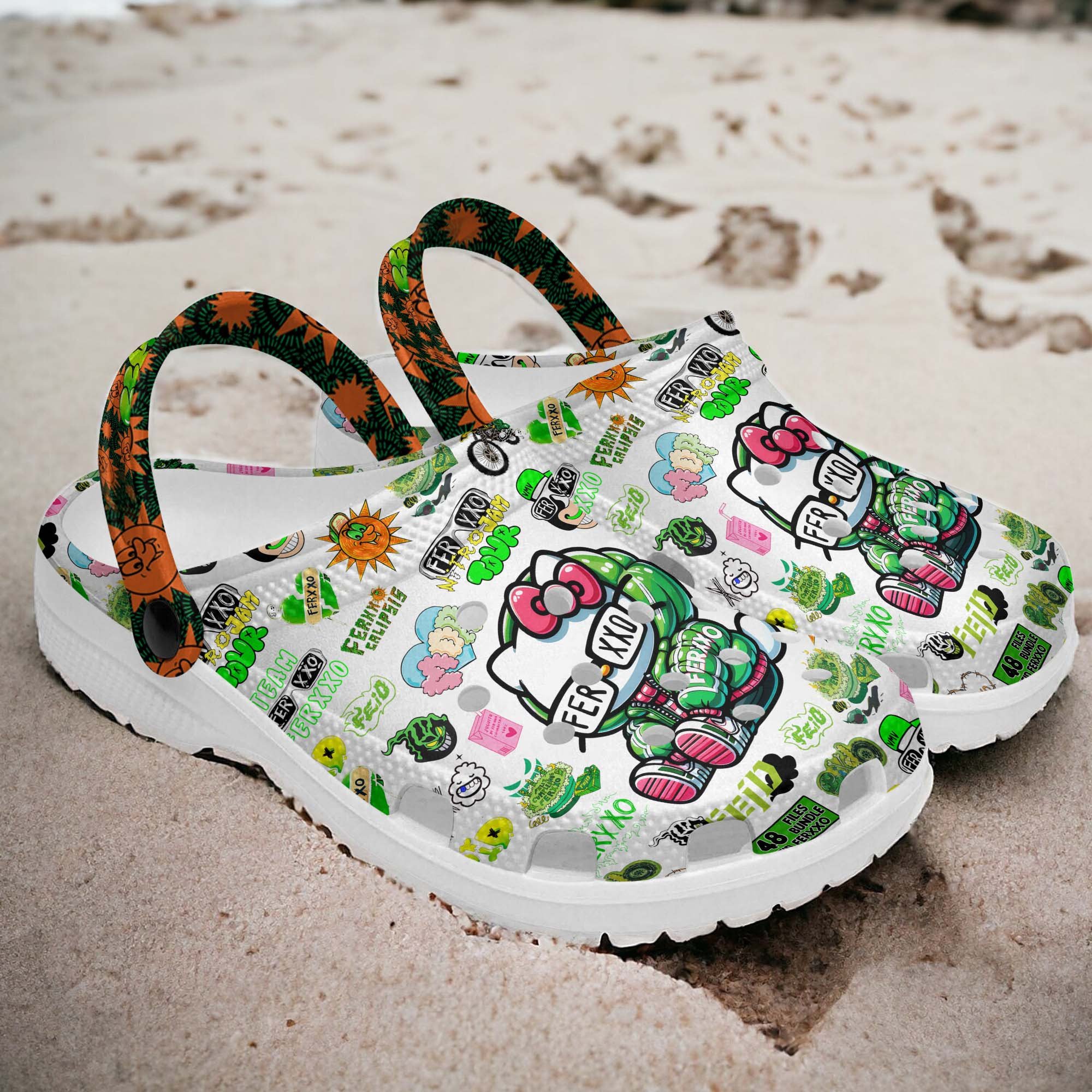 Feid Music Crocs Crocband Clogs Shoes Comfortable For Men Women and Kids - Image 2