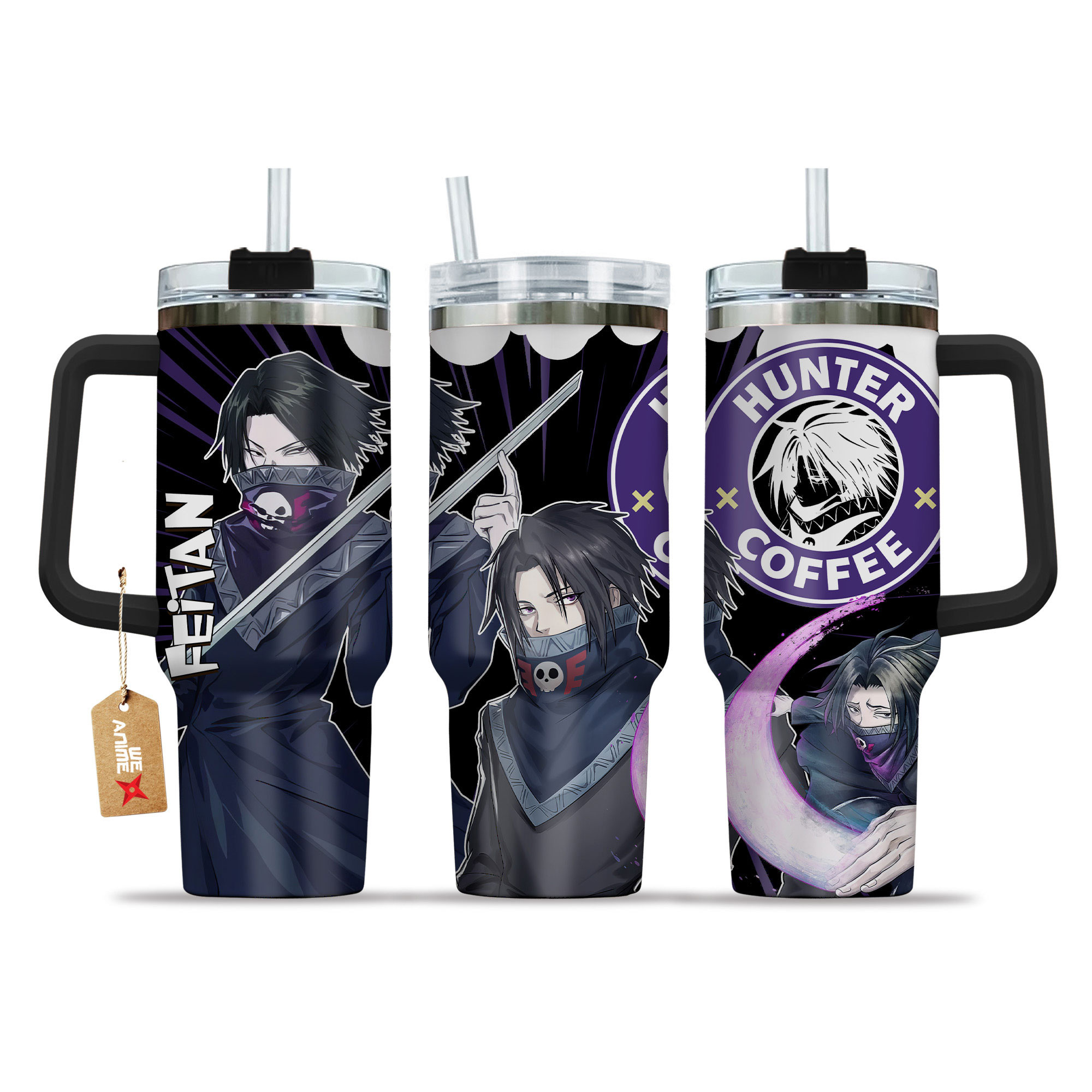 Feitan Portor Hunter x Hunter Anime Custom Stanley Cup 40 oz 30 oz Tumbler With HandleTVC2301153
