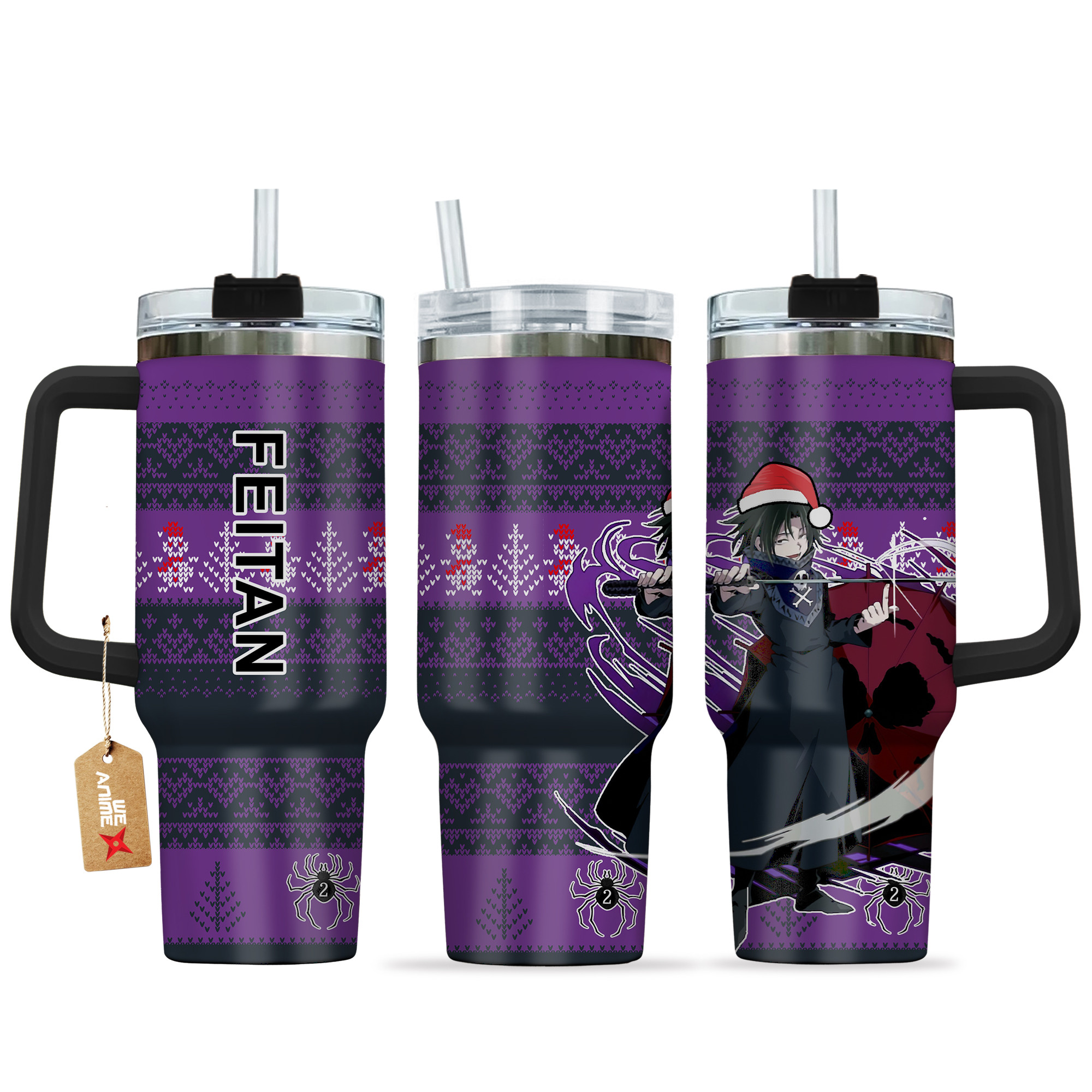 Feitan Portor Hunter x Hunter Anime Custom Stanley Cup 40 oz 30 oz Tumbler With HandleTVC2301157