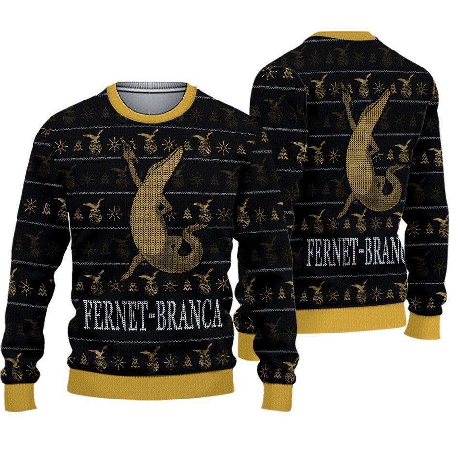 Fernet Branca Ugly Christmas Sweater