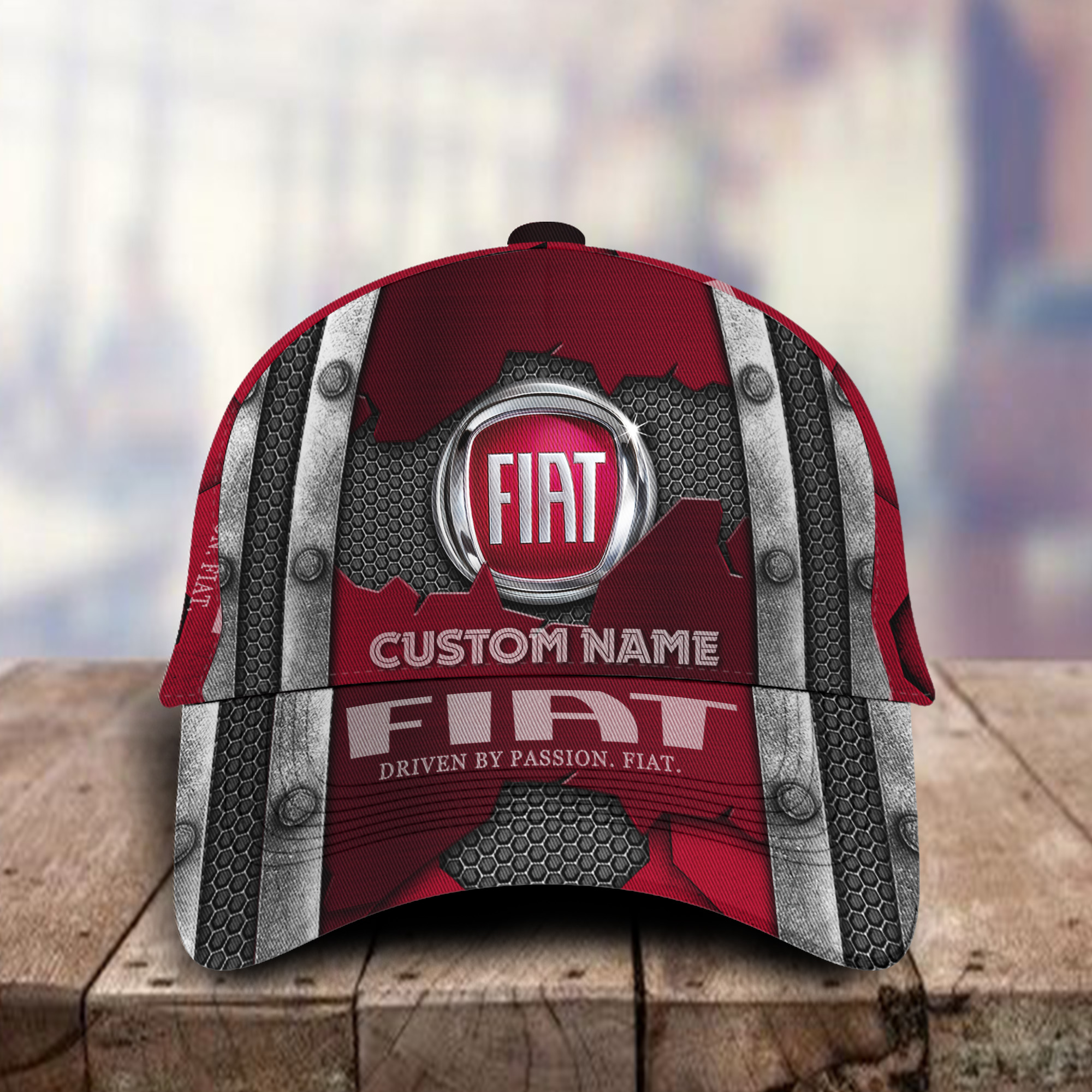 Fiat 3D Classic Cap Custom Hat Logo Name Trucker Hats Custom Hats Gifts For Men & Women