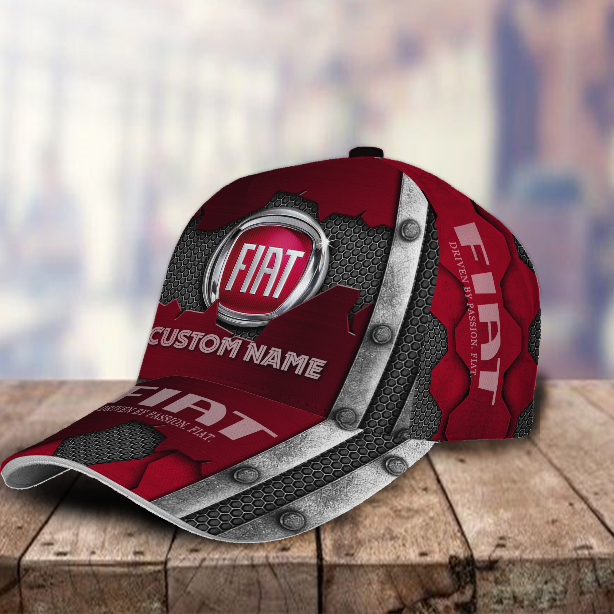 Fiat 3D Classic Cap Custom Hat Logo Name Trucker Hats Custom Hats Gifts For Men & Women