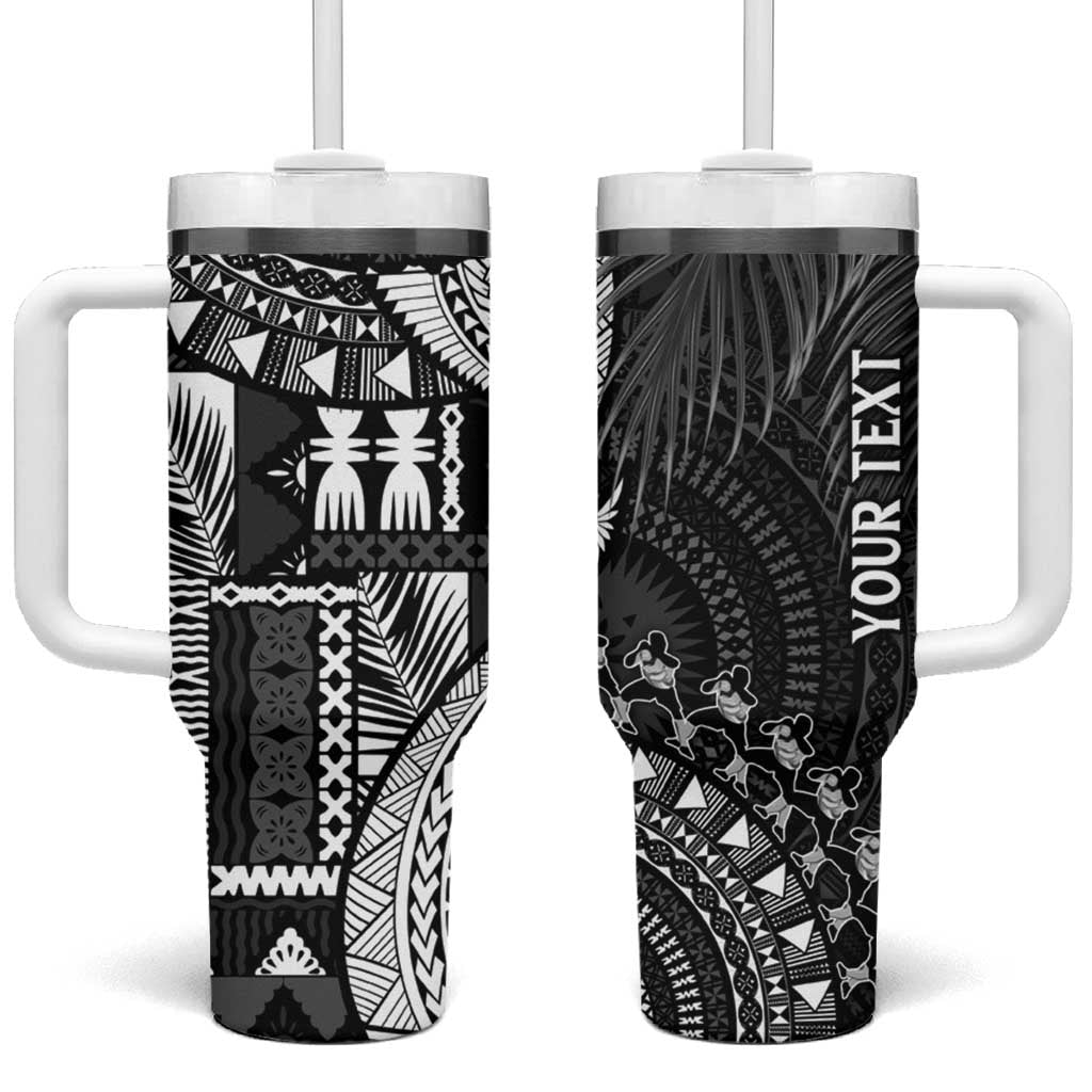 Fiji Rugby Bula Masi Fish Tail Kaivity Cibi Black Custom Stanley Cup 40 oz 30 oz Tumbler With HandleTVC2301360