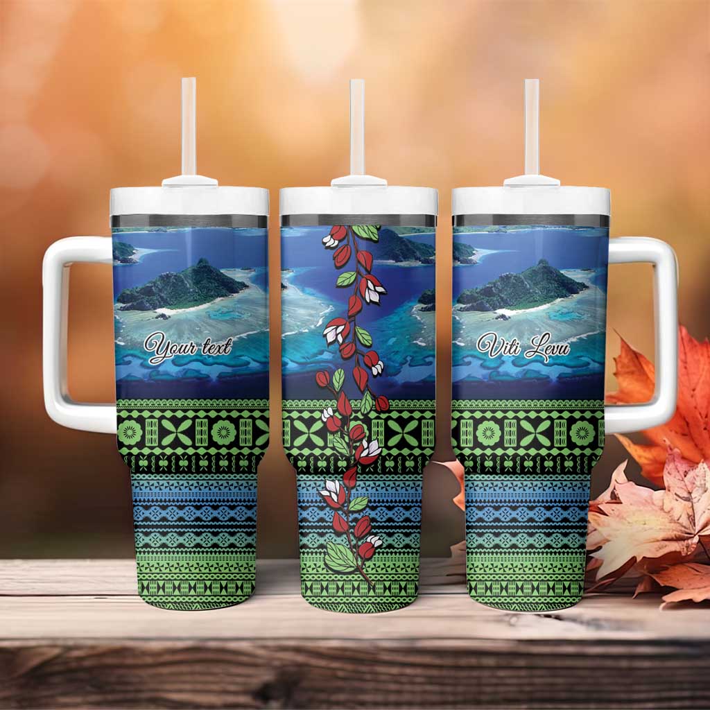 Fiji Viti Levu Tagimoucia and Tapa Tribal Custom Stanley Cup 40 oz 30 oz Tumbler With HandleTVC2301361 - Image 4