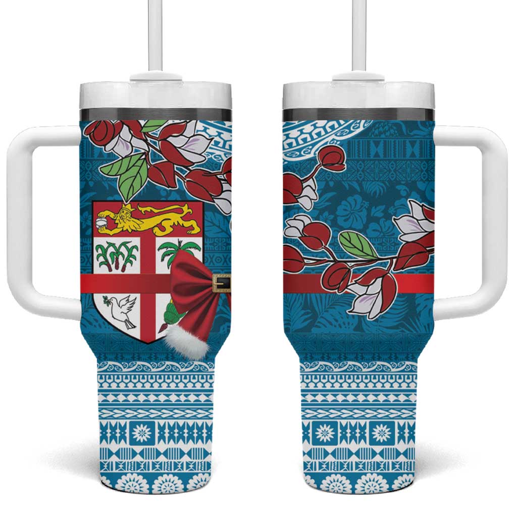 Fijian Tagimoucia Flowers Christmas Coquette bow Custom Stanley Cup 40 oz 30 oz Tumbler With HandleTVC2301394