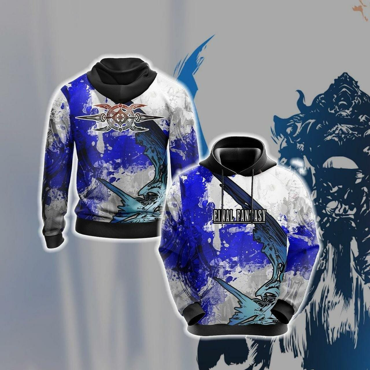Final Fantasy Xii Unisex 3D All Over Print Hoodie, Zip Hoodie