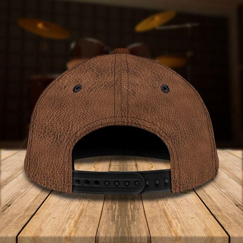 Fire Drum Kit Brown Classic Cap Baseball Cap For Drum Lovers Trucker Hats Custom Hats Gifts For Men & Women