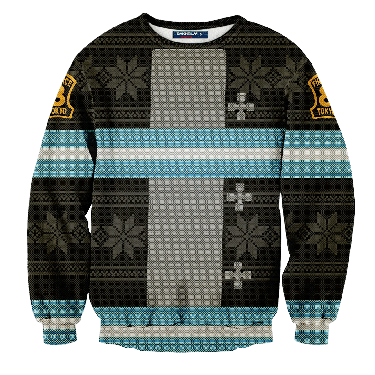 Fire Force Ugly Christmas Sweater Adult 3D Funny Matching for family