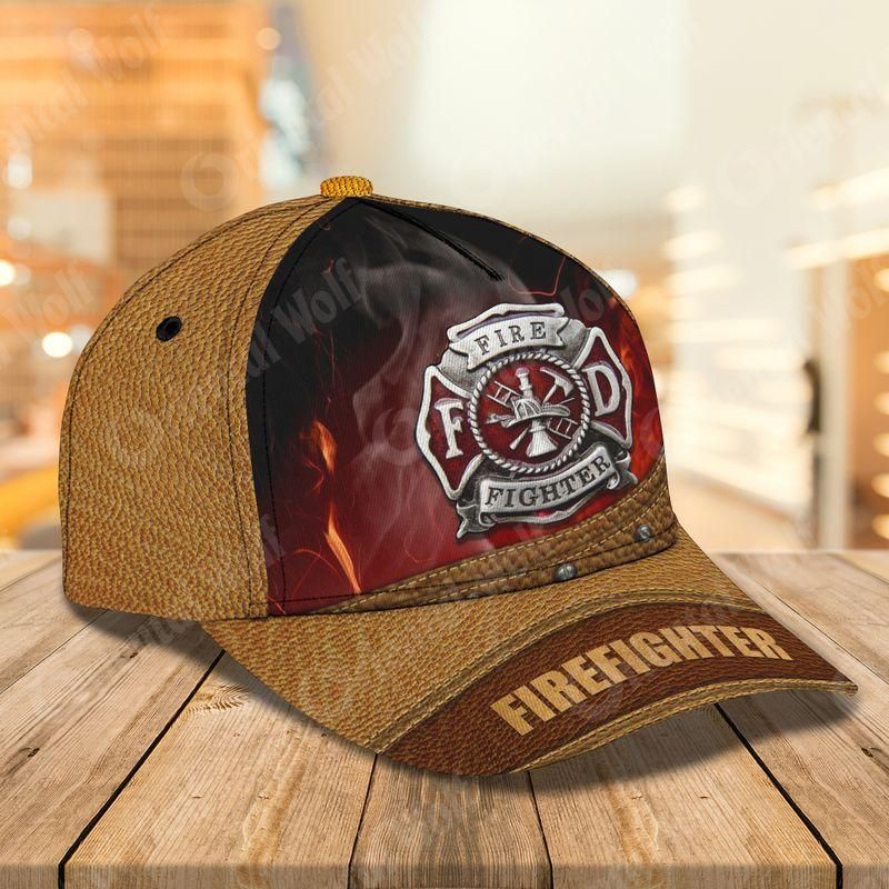 Firefighter Classic Cap Baseball Cap Trucker Hats Custom Hats Gifts For Men & Women