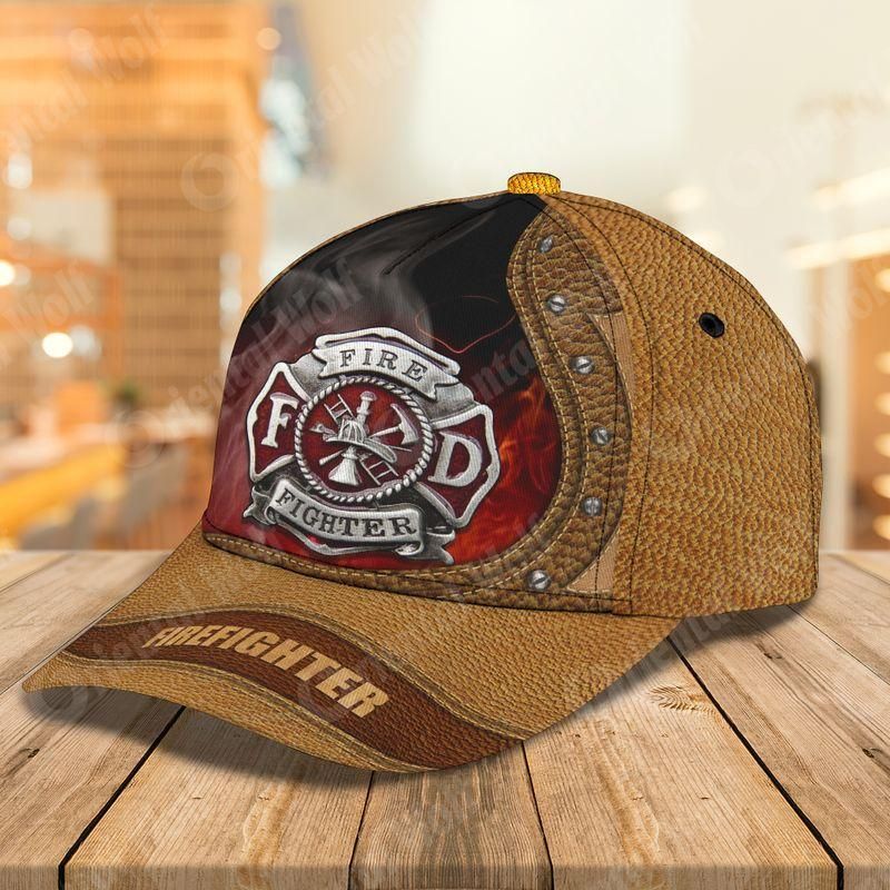 Firefighter Classic Cap Baseball Cap Trucker Hats Custom Hats Gifts For Men & Women