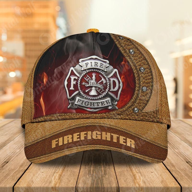 Firefighter Classic Cap Baseball Cap Trucker Hats Custom Hats Gifts For Men & Women