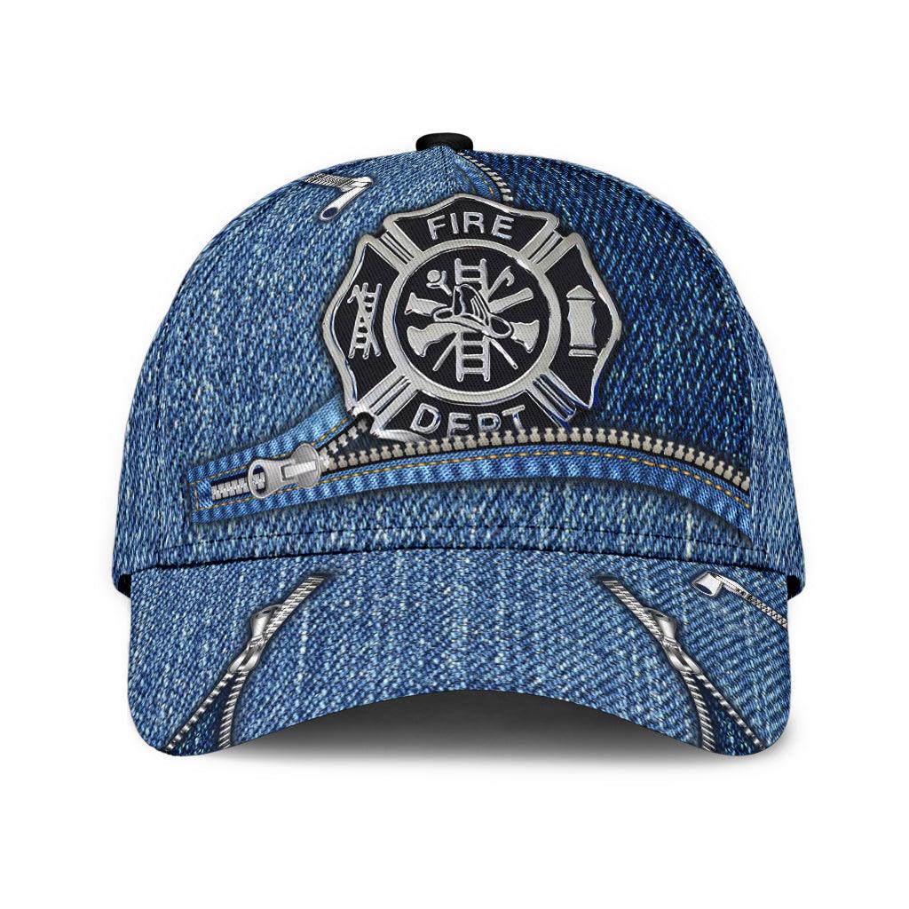 Firefighter Classic Cap, Gift for Firefighters Trucker Hats Custom Hats Gifts For Men & Women