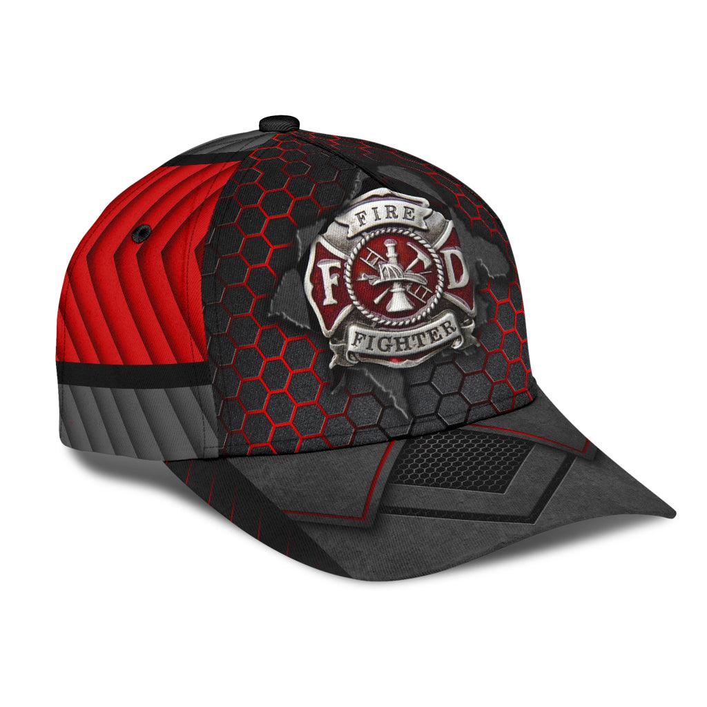 Firefighter Classic Cap, Gift for Firefighters Trucker Hats Custom Hats Gifts For Men & Women