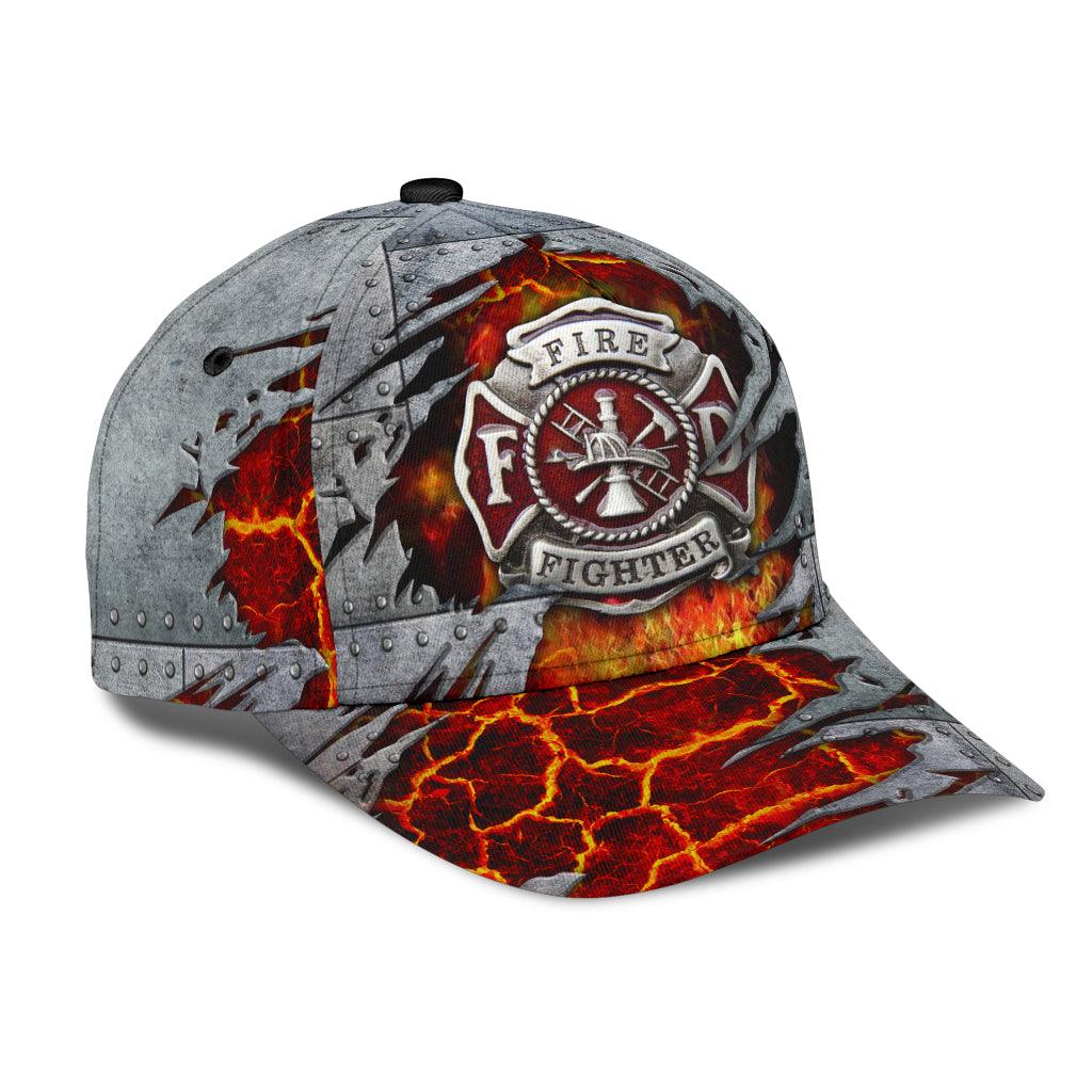 Firefighter Classic Cap, Gift for Firefighters Trucker Hats Custom Hats Gifts For Men & Women