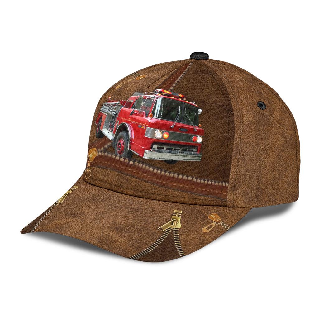 Firefighter Classic Cap, Gift for Firefighters Trucker Hats Custom Hats Gifts For Men & Women