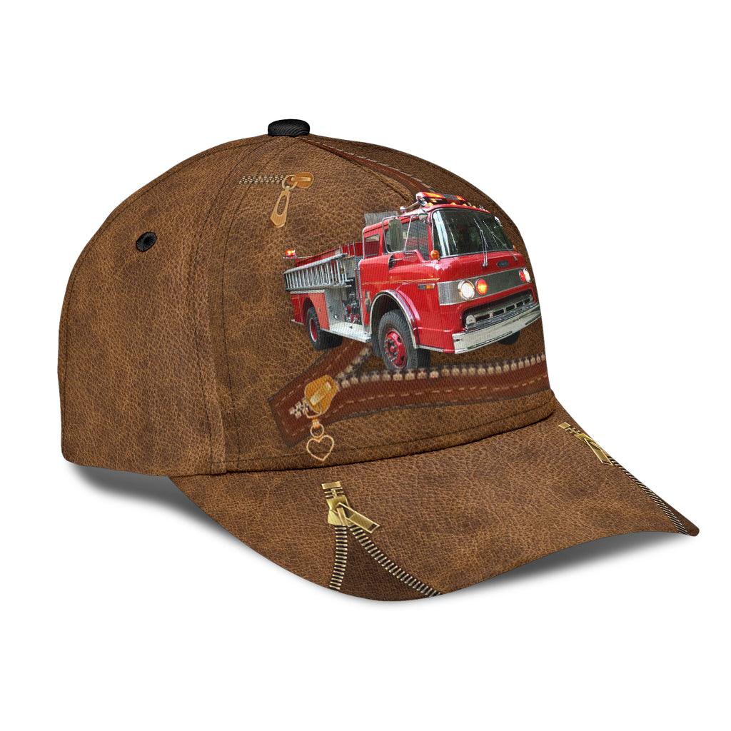 Firefighter Classic Cap, Gift for Firefighters Trucker Hats Custom Hats Gifts For Men & Women