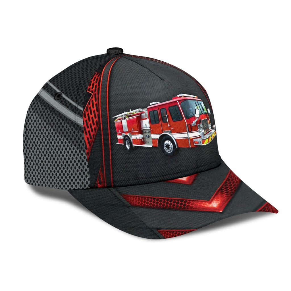 Firefighter Classic Cap, Gift for Firefighters Trucker Hats Custom Hats Gifts For Men & Women