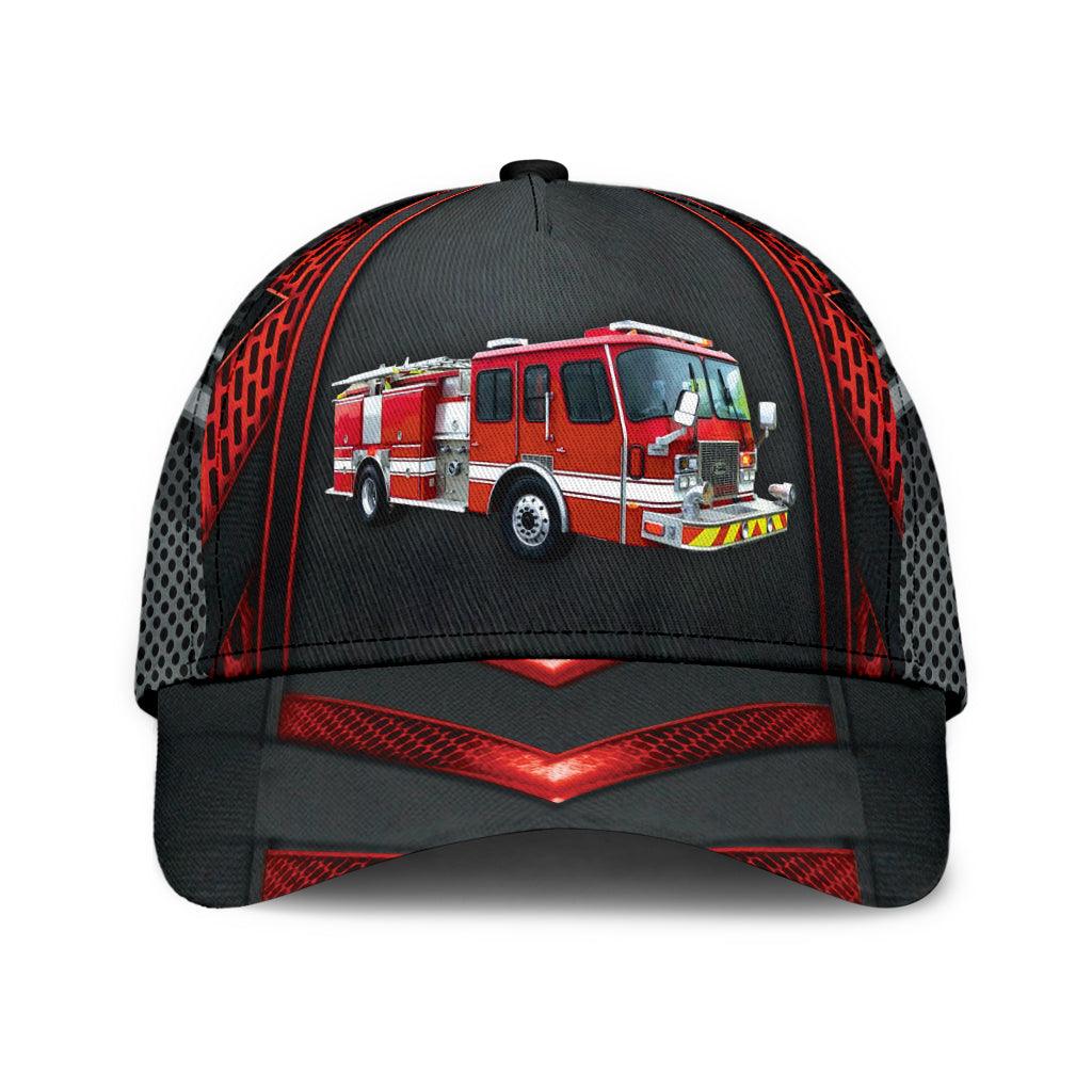 Firefighter Classic Cap, Gift for Firefighters Trucker Hats Custom Hats Gifts For Men & Women