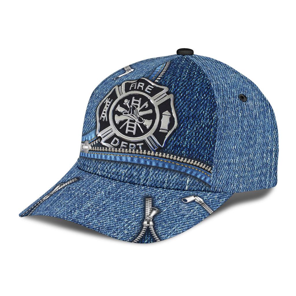 Firefighter Classic Cap, Gift for Firefighters Trucker Hats Custom Hats Gifts For Men & Women