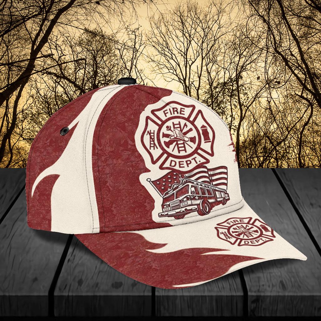 Firefighter Classic Cap, Gift for Firefighters Trucker Hats Custom Hats Gifts For Men & Women