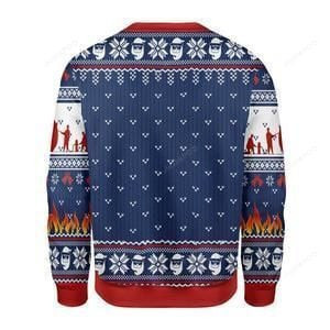 Firefighter Do It For Ugly Christmas Sweater Adult 3D Funny Matching for family